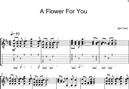 Lisul, Igor: A Flower For You - Guirarra:0