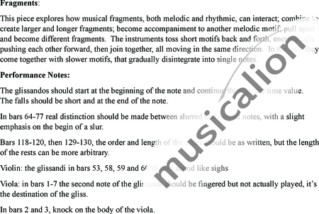 Berry, Diane: Fragments - Violine+Viola+Violoncello:2