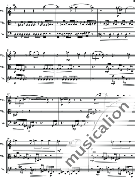Berry, Diane: Fragments - Violine+Viola+Violoncello:5