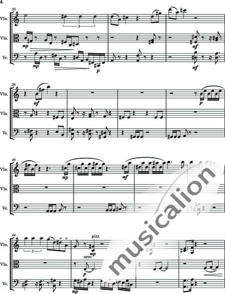 Berry, Diane: Fragments - Violine+Viola+Violoncello:6