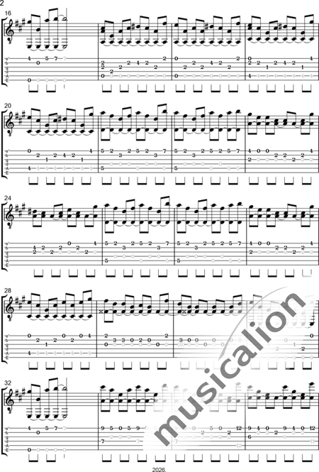 Lisul, Igor: Rivers Of Life - Gitarre:2