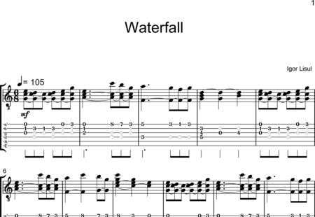 Lisul, Igor: Waterfall - Guirarra:0