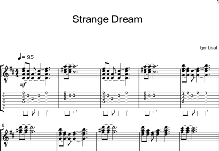 Lisul, Igor: Strange Dream - Gitarre:0