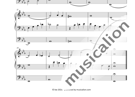 Abt, Franz: Freut euch, ihr Christen (3) - Orgel>mPed:1