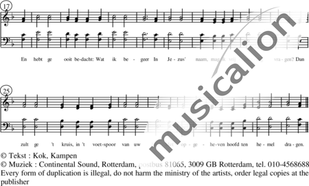 Boede, Cees: Kruisdragen  (Songbook) - Chor>SATB:1