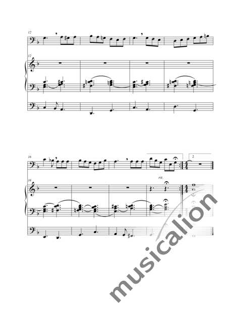 Kündig, Felix: Seliger Friede (Blessed Peace) - Violoncello+Órgano>cPed:2