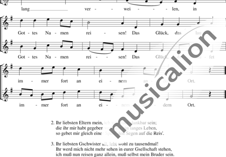 Anonymus, Unknown: Auf, auf, ihr Wandersleut - Choir>SA:1