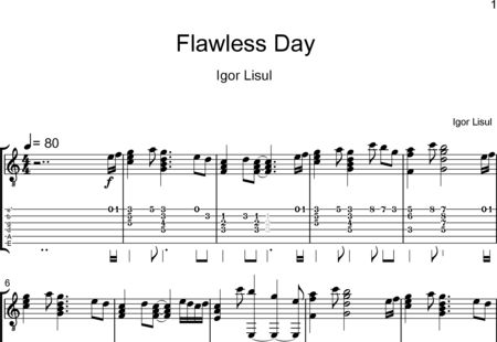 Lisul, Igor: Flawless Day - Gitarre:0