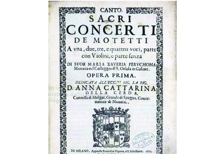 Peruchona, Maria Xaveria: Ad Gaudea ad Iubila - Solo>sop+Cnt+Vln2:0
