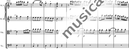 Blees, Ulrich: String Quartet in E Minor, 3rd mvt - Violin 2+Viola+Vlc:10