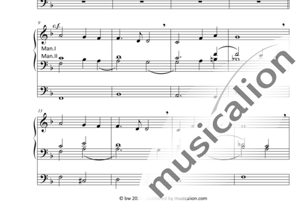 Mason, Lowell: Näher, mein Gott, zu dir (Mel. I) (6) - Orgel>mPed:1