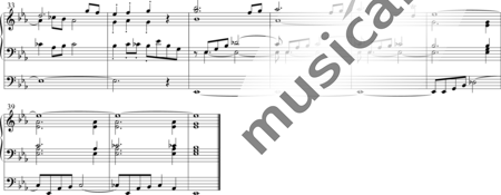 Rudnick, Wilhelm: Kleines Orgelstück in Es - Orgel>mPed:2