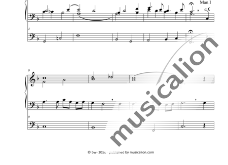 Wohlgemuth, Bernd: Abendgedanken (Evening Reflections) - Órgano>cPed:1