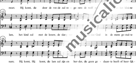 Boede, Cees: Hij komt III (Songbook) - Chor>SATB:1