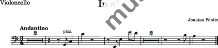 Pönitz, Jonatan: In a? - Violine+Violoncello:2