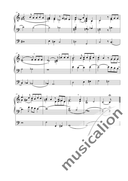 Sauer, A(lbert): Ich möchte heim - Orgel>mPed:2