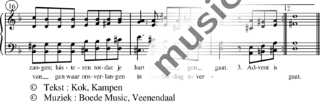 Boede, Cees: Advent (Songbook) - Chor>SATB:2
