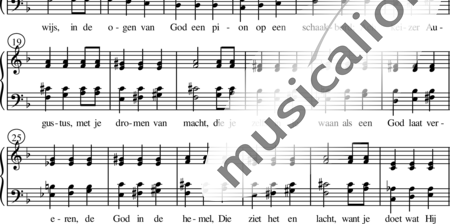 Boede, Cees: Augustus (Songbook) - Chor>SATB:1