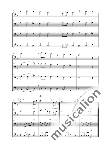 Excell, Edwin Othello: Sieh', wer steht vor deiner Tür? - Violoncello 4:2