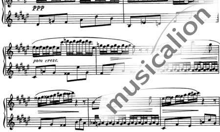Skrjabin, Alexander: Etüde Nr. 3 - Klavier:1