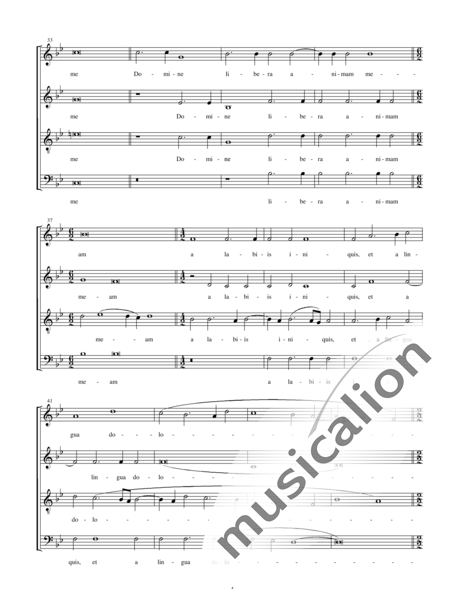 Scarlatti, Alessandro: Ad Dominum dum Tribularer - Choir>SATB:4