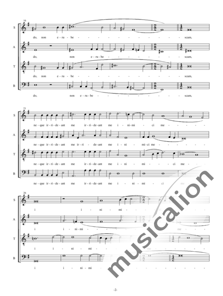 Scarlatti, Alessandro: Ad Te Domine Levavi Animam Meam - Choir>SATB:2