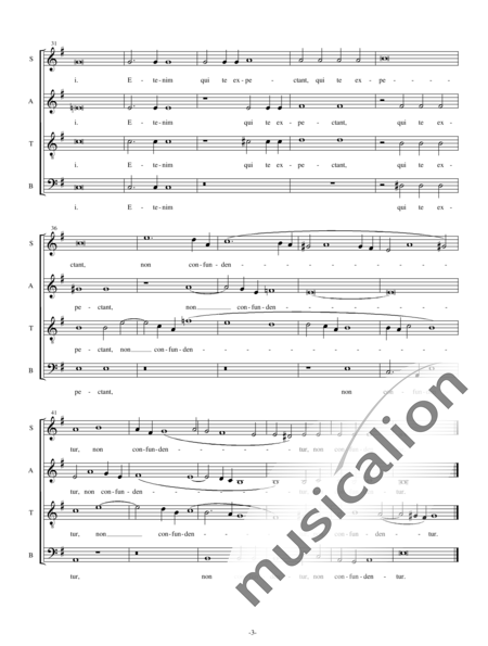 Scarlatti, Alessandro: Ad Te Domine Levavi Animam Meam - Choir>SATB:3
