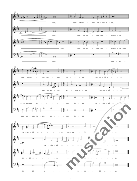 Scarlatti, Alessandro: Justitiae Domini - Choir>SATB:4