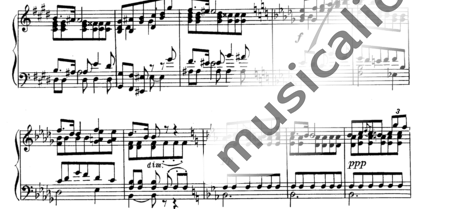 Skrjabin, Alexander: Etüde Nr. 1 - Klavier:1