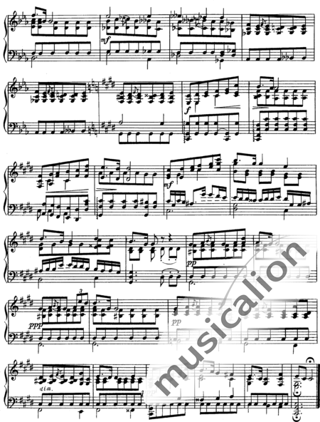 Skrjabin, Alexander: Etüde Nr. 1 - Klavier:2