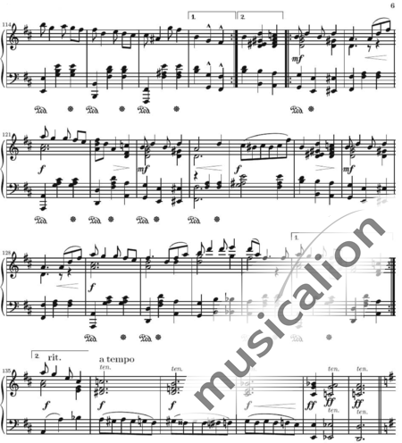 Joplin, Scott: Bethena - Klavier:6