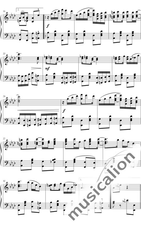 Joplin, Scott: Gladiolus Rag - Piano:2