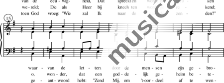 Boede, Cees: II  En in Jezus Christus (Songbook) - Chor>SATB:1