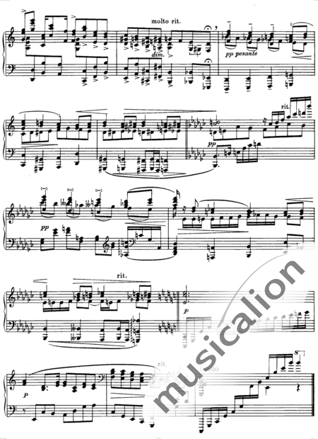 Prokofjew, Sergei Sergejewitsch: Piezas (4) - Piano:2