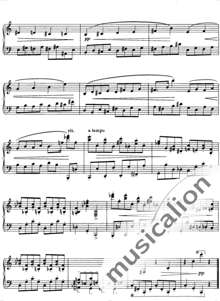 Prokofjew, Sergei Sergejewitsch: Piezas (4) - Piano:4