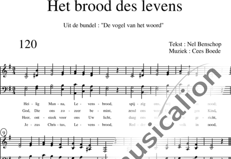 Boede, Cees: Het brood des levens (Songbook) - Chor>SATB:0