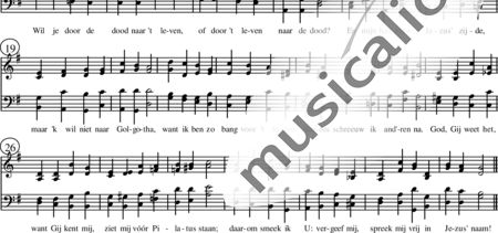 Boede, Cees: Jezus of Barabbas (Songbook) - Chor>SATB:1