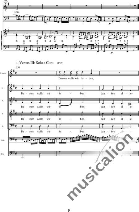 Miehling, Klaus: Ehre sei dir, Christe - Solo>sop+Choir>SATB+Cnt+Vdg:8