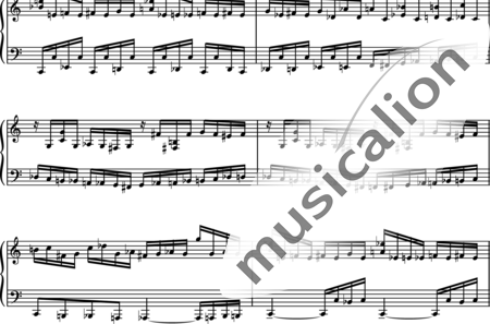 Autenrieth, Ronald: Etüde Nr. 1 - Klavier:1