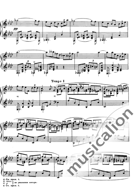 Skrjabin, Alexander: Etüde Nr. 8 - Klavier:3