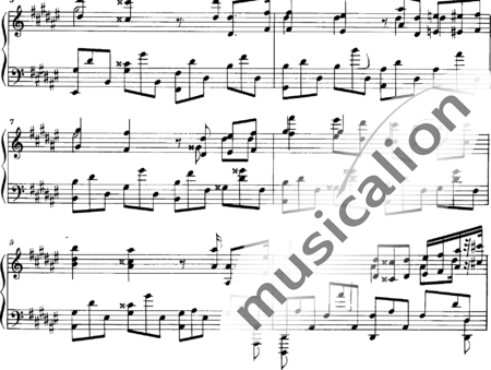 Skrjabin, Alexander: Etüde Nr. 12 (Version 2) - Klavier:1
