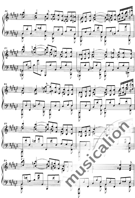 Skrjabin, Alexander: Etüde Nr. 12 (Version 2) - Klavier:3