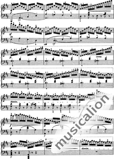 Czerny, Carl: Étude 3, Volume 1 - Piano:2