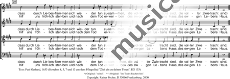 Pecher, Rainer: Du, Herr, hast selbst in Händen - Choir>SATB:3