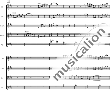 Miehling, Klaus: Ballettmusik II - Englischhorn+Harfe+[Fl2+Ob2+KlarA2+Fg2]+[Hn4+Pos3+Trp2]+Pk2+[Vl8+Vla3+Vc4+Kb2]:54
