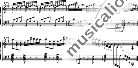 Miehling, Klaus: Symphonie à deux Clavecins - Klavier>4händig:58