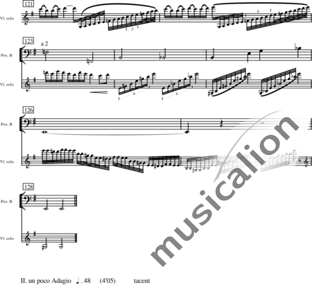 Miehling, Klaus: Konzert in E für Violine und Orchester - Violine+[Fl2+Ob2+Ehn+KlarA2+Fg2]+[PosB2+Hn4+TrpB2]+Pk+[Vl2+Vla+Vc+Kb]:192