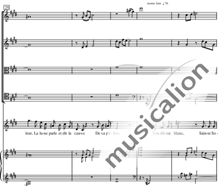 Miehling, Klaus: Acht französische Lieder - Solo>Sop+Klavier+[Vl2+Vla+Vc]:50
