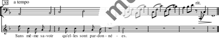 Miehling, Klaus: Ocho canciones francesas - Solo>sop+Piano+[Vl2+Vla+Vc]:164