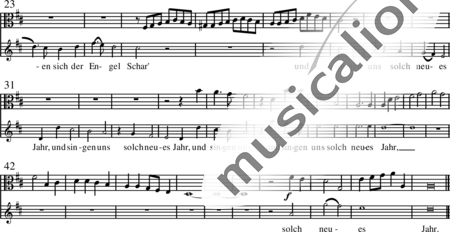 Miehling, Klaus: Vom Himmel hoch, da komm ich her (Choralkantate) - Solo>Sop+Fl+BC+[Vl+Vg]:36